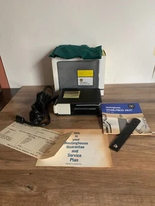 Vintage Westinghouse Steam~Press Valet Iron HQ10 w/Original Carrying Case & Box - Picture 1 of 11