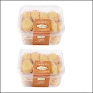 Galletas de té Donsuemor tradicionales Madeleines 28 oz envueltas individualmente paquete de 2 - Imagen 1 de 3