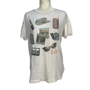 T-shirt grafica Wildfox My Favorite Things avorio donna taglia small - Foto 1 di 12
