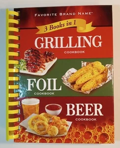 3 Books In One-Grilling, Foil, And Beer. Cookbook. 2007. 287 Pages - Foto 1 di 9
