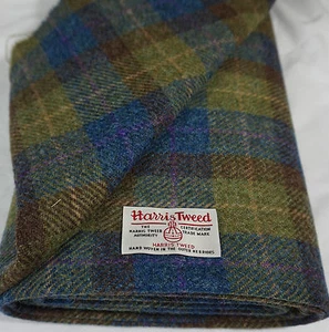 Harris Tweed Fabric & labels 100% wool Craft Material - various Sizes code.sep60 - Picture 1 of 1