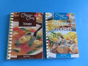 Company’s Coming “Simple Suppers” & “Soups” Recipe Cookbooks - Picture 1 of 9