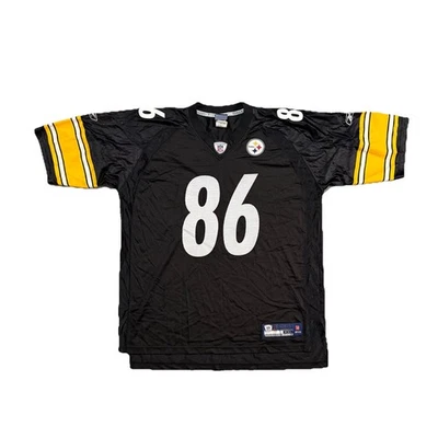Camiseta de fútbol americano Reebok para hombre NFL Pittsburgh Steelers Hines Ward #86 talla XXL Foto 1 de 4