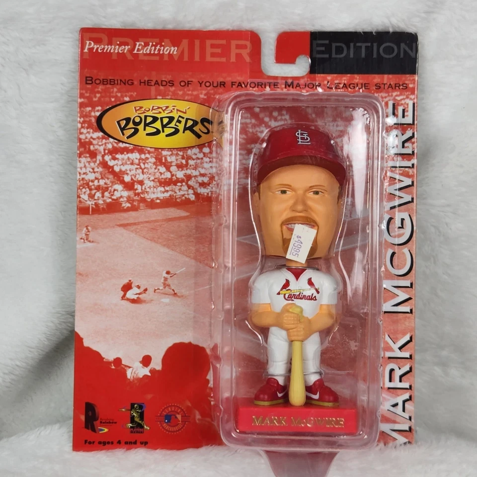 1999 Mark McGwire Premier Edition St Louis Cardinals MLB Baseball Bobblehead