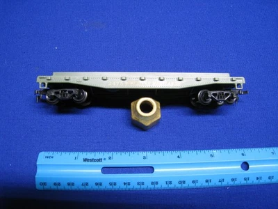 HO Scale Tyco Western Maryland Flat Car  - Freight Train - Image 1 of 4