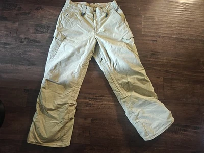 686 Infinity Insulated Snowboard Pants Men's Sz M Khaki - Image 1 of 4