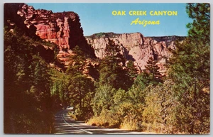 Arizona Vintage Postcard Oak Creek Canyon - Bild 1 von 2