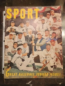 Stan Musial Signed May 1951 SPORT MAGAZINE "Great Baseball Jubilee" Autographed - Picture 1 of 6