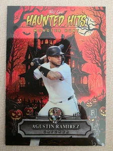 2025 Wild Card Haunted Hits Agustin Ramirez discoteca rossa casa infestata 1/1 - Foto 1 di 2