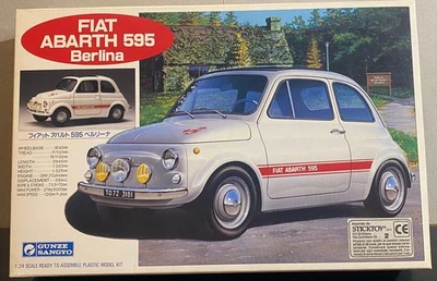 GUNZE SANGYO 1/24 - Ref: 51425 - FIAT ABARTH 595 - Immagine 1 di 4