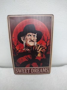 Freddy Krueger Sweet Dream Halloween Blechschild 8 x 12 Zoll - Bild 1 von 2