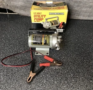 Bomba utilitaria Central Machinery 12 voltios 300 vatios #94639 autocebante sin probar - Imagen 1 de 4