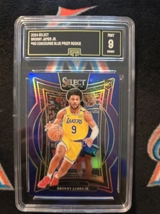 2024 Select Concourse Blue Prizm Rookie #90 Bronny James Jr. ⭐ Lakers RC 🏀 GMA  - Bild 1 von 4