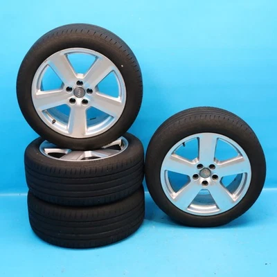 Audi A6 4F C6 Kompletträder 18 Zoll 8E0601025AK Alufelgen Sommer 8Jx18 ET43 OP - Bild 1 von 4