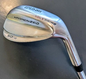 Wilson Harmonized Sole Grind 60 Degree Wedge Steel Flex Shaft RH Golf Club - Picture 1 of 5
