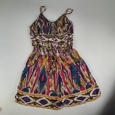 UP от Ultra Pink — цветной комбинезон с ремешком из спагетти, размер маленький - Изображение 1 из 4