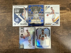 Klay Thompson 5 Card NBA Lot Golden State Warriors Star Prizm Optic Select - Picture 1 of 6