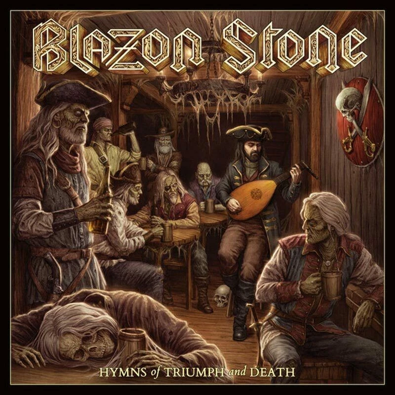 BLAZON STONE- Hymns Of Triumph And Death CD us import RUNNING WILD sweden metal  - Bild 1 von 1