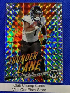 2023 #TL-TE Travis Etienne Jr Panini Mosaico Fútbol Inserto Thunder Lane Prizm - Imagen 1 de 2