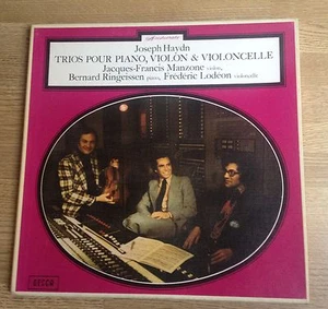 French Box 3 Haydn trio Manzone Ringeissen Lodéon Violin Piano Cello Near MINT* - Bild 1 von 3