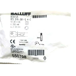 BALLUFF BES 516-361-S4-C (BES01J5) Induktive Standardsensoren NPN Neu ✦Kd - Bild 1 von 4