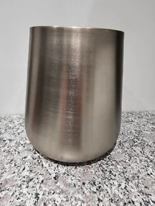 Pflanzkübel, großer Übertopf, Silber, Nickel Vase Blumentopf Outdoor Pflanzgefäß Indoor - Bild 1 von 8