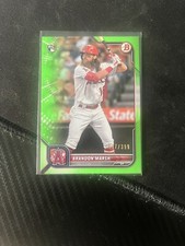 2022 Bowman Baseball Brandon Marsh Lime Green Rookie Card /399 NO-81