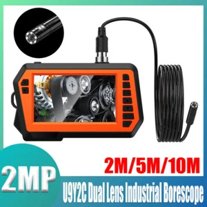4.3" LCD Screen HD 1080P Borescope Inspection Camera IP67 Dual Lens Endoscope - Picture 1 of 12