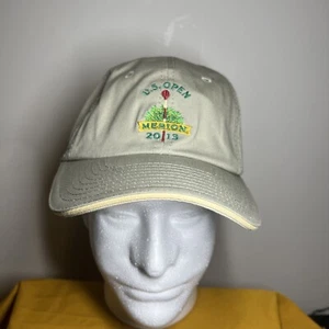 Merion Golf Club 2013 US Open Imperial New Beige Khaki Golf Hat Top 100 - Picture 1 of 7