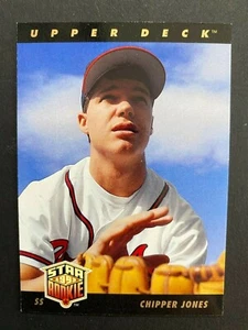 Chipper Jones 1993 Upper Deck #24 "Rookie" - Picture 1 of 2