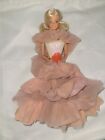 Vintage Barbie "Peaches n Cream" Doll w Original Dress & Boa 1984 Mattel