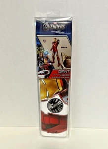 Marvel The Avengers Giant Iron Man Peel & Stick Wall Decal Stickers - Reusable - Picture 1 of 4