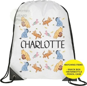 Bolso de natación personalizado para niños Winnie the Pooh con cordón Winnie the Pooh - Imagen 1 de 4