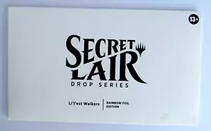 LI'L'EST WALKERS Secret Lair Magic The Gathering - Edición Rainbow Foil - SELLADO - Imagen 1 de 4