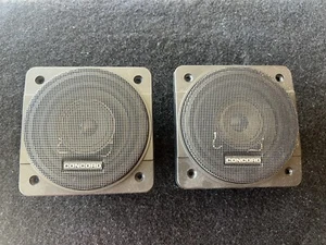 CONCORD CS141 OLD SCHOOL 4” COAXIAL CAR SPEAKERS VINTAGE - Picture 1 of 2