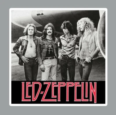 TEXAS HART DESIGNS Led Zeppelin Fridge Magnet