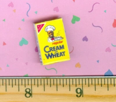 Dollhouse Miniature size Cream of Wheat Cereal Box