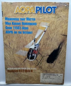 AOPA Pilot Magazine April 1997 Grob 115C1 Acro / Robinson R22 Beta II - Picture 1 of 1