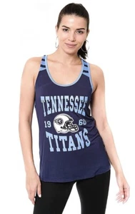 Ultra Game NFL Women’s Racerback Tank Tennessee Titans, Size Large. NWT - Picture 1 of 3