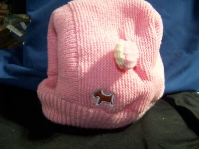 Pet Knitted Dog Hat Warm Earmuffs Noise Protection, Ears Covers Windproof - NEW - Image 1 of 4