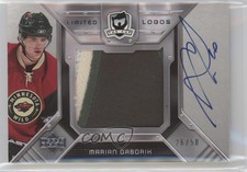 2006-07 Upper Deck The Cup Limited Logos Auto /50 Marian Gaborik #LL-MG Auto