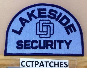 LAKESIDE SECURITY MICHIGAN (POLICE) SHOULDER PATCH MI - Picture 1 of 2