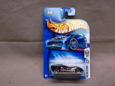 HW HOT WHEELS KMART VARIATION 2004 FE BLACK CUL8R FUTURISTIC RACE CAR PR5 - Image 1 of 3