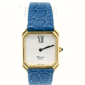Reloj Chopard Genéve Lady 28mm Oro 18K Correa Cuero Ref. 2136 - Imagen 1 de 4