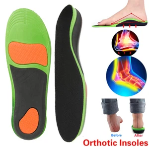 Zapatos Ortopédicos Plantillas de Suela Almohadilla para Pie Corrección Pie Plano Arco Soporte Inserto - Imagen 1 de 10