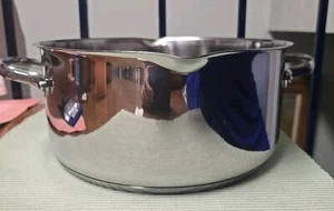 T-Fal Induction Tecnology Cookware 5.5qt Stock Pot Stainless Steel NO LID - Picture 1 of 6
