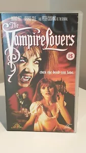 Vampire Lovers, SUPER RARE OOP VHS TAPE. Ingrid Pitt. 91 Minute version. - Picture 1 of 4