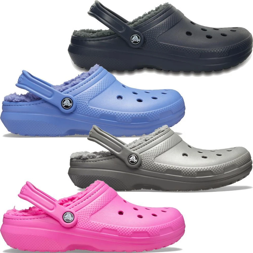 Crocs 203591 Classic Lined Clog gefüttert Unisex 4 Farben Gr.36-51 - Bild 1 von 4