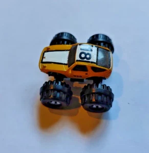 Micro Machines Vintage Yellow Porsche 928 Monster Car #18 Truck 4x4 Galoob 1987 - Picture 1 of 5