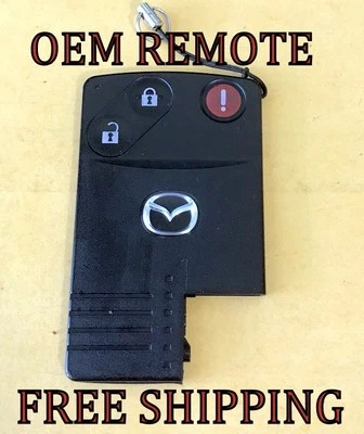 OEM MAZDA CX-7 CX-9 VELOCIDAD 6 TARJETA INTELIGENTE MANDO A DISTANCIA SIN LLAVE BGBX1T458SKE11A01  Foto 1 de 2
